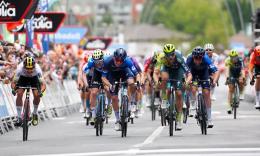 Tour du Pays basque - Romain Grégoire la 5e étape... une nouvelle chute !
