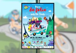 Cyclo - La comédie «Brin de Folie sur le Tour» au théâtre à Ivry, 24 et 25 mai