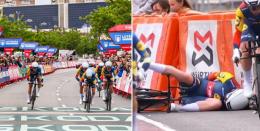 La Vuelta Femenina - Lidl-Trek la 1ère étape et un chrono fou... et une chute