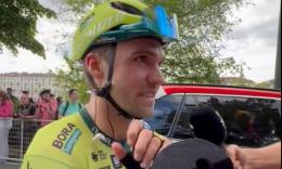 Tour d'Italie - Maximilian Schachmann, 3e : «C'était le bazar...»