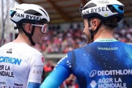 Tour d'Italie - Alex Baudin, sa journée en blanc : «J'ai profité du public»
