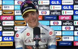 Tour d'Italie - Cian Uijtdebroeks : «Je fais comme les autres... »