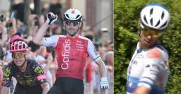 Tour d'Italie - Benjamin Thomas la 5e étape... Laporte s'est fait peur !