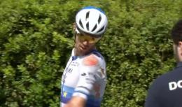 Tour d'Italie - Lourde chute de Christophe Laporte au sprint intermédiaire