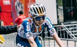Tour du Pays basque - Team dsm-firmenich PostNL autour de Juliette Labous