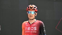 Tour d'Italie - Geraint Thomas : «Les chemins blancs... ça ajoute du stress»