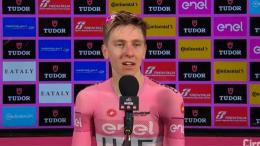 Tour d'Italie - Tadej Pogacar : «J'ai commencé à détester le chrono...»