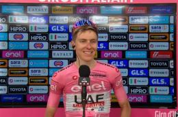 Tour d'Italie - Tadej Pogacar : «Si j'avais peur de quelqu'un au sprint ? ...»