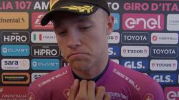 Tour d'Italie - Jonathan Milan : «Tadej Pogacar ? Pas du tout surpris...»