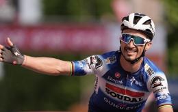 Tour d'Italie - Un immense Julian Alaphilippe s'offre la 12e étape du Giro