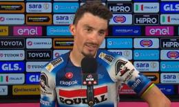 Tour d'Italie - Julian Alaphilippe: «Une victoire qui fait énormément de bien»