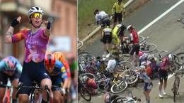 Tour de Burgos - Lorena Wiebes la 3e étape, encore une énorme chute