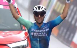 Tour d'Italie - La 19e étape pour Andrea Vendrame, Alaphilippe encore devant