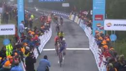 Tour de Norvège - Axel Laurance la 2e étape et leader, Thibau Nys coince