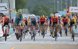 Tour de Norvège - Jordi Meeus la 3e étape, Wout van Aert a joué la victoire