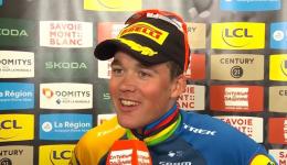 Critérium du Dauphiné - Mads Pedersen : «On va respecter le maillot Jaune»