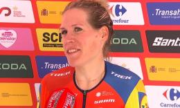 La Vuelta Femenina - Ellen van Dijk : «Un honneur de porter ce maillot Rouge...»
