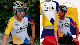 Tour d'Italie - Un nouveau maillot spécial de champion de Colombie pour Egan Bernal