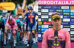 Tour d'Italie - Mads Pedersen : «Je n'ai pas d'excuses, je n'avais pas les jambes»