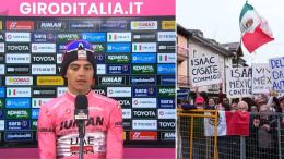 Tour d'Italie - Isaac Del Toro : «Imaginez, un pays entier derrière vous...»