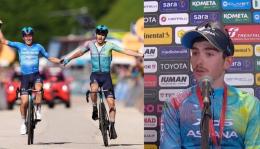 Tour d'Italie - Christian Scaroni : «Fortunato m'a dit qu'il me laissait l'étape»