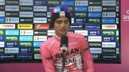 Tour d'Italie - Isaac Del Toro : «Lent et douloureux... j'ai beaucoup souffert»