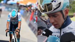 Tour d'Italie - Antonio Tiberi : «La douleur devenait trop forte mais...»