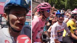 Tour d'Italie - Giulio Pellizzari : «J'aimerais gagner une étape, mais...»