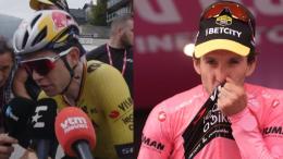 Tour d'Italie - Wout Van Aert : «Simon Yates... je suis content d’avoir été utile»