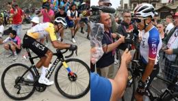 Tour d'Italie - Egan Bernal : «Comme un rêve... peu importe ma place finale»
