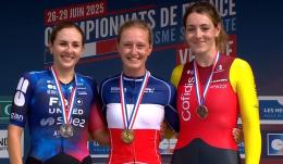 Championnats de France - Cédrine Kerbaol, à nouveau championne de France du chrono