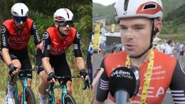 Tour de France  - Mathis Le Berre : «On a un bon collectif, une bonne ambiance»