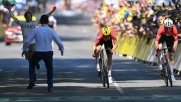 Tour de France - Un militant pro-palestinien a fait irruption sur la 11e étape