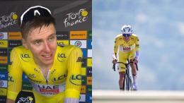 Tour de France - Tadej Pogacar : «J'ai presque explosé à la fin,  mais...»