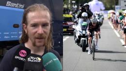 Tour de France - Quinn Simmons : «Tim Wellens était le meilleur... et avec la moto»