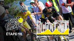 Tour de France - La 18e étape, l'étape reine au Col de la Loze... 5500m de D+ !