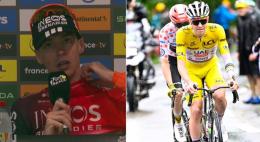 Tour de France  - Thymen Arensman : «Vingegaard et Pogacar, je savais que...»