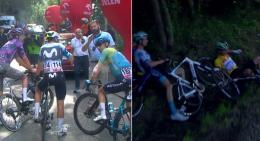 Tour de Pologne - Grosse chute de Lapeira, la 3e étape reprend, les temps gelés