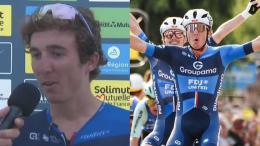 Tour de l'Ain - Tom Donnenwirth : «Ma 1ère et David Gaudu fait 2e c'est tout bonus»