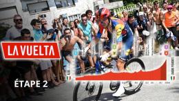 Tour d'Espagne - La 2e étape et la première arrivée au sommet... parcours et profil