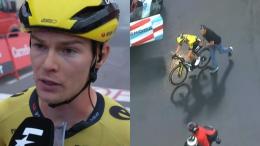 Tour d'Espagne  - Axel Zingle : «Je me suis déboîté deux fois l’épaule...»