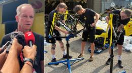 Tour d'Espagne - Richard Plugge : «Débuter la journée avec des vélos volés...»