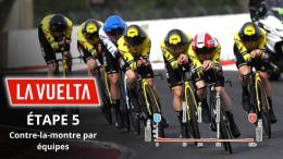Tour d'Espagne - La 5e étape, le chrono par équipes... horaires, ordre de départ