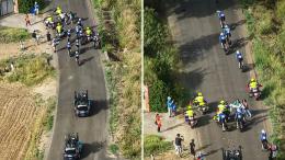 Tour d'Espagne - Israel-Premier Tech arrêtée par des manifestants en plein chrono