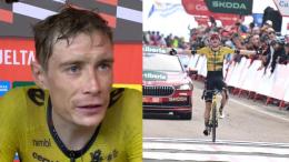 Tour d'Espagne - Jonas Vingegaard : «Je n'ai pas bien fait mes devoirs...»