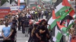 Tour d'Espagne - La 11e étape sans vainqueur à cause des manifestants pro-Palestine