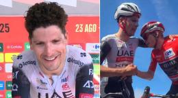 Tour d'Espagne - Joao Almeida : «On n'abandonne jamais... »