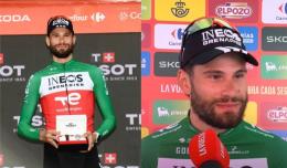 Tour d'Espagne - Filippo Ganna : «Après cette grosse chute sur le Tour...»