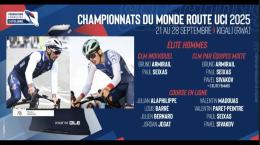 Championnats du Monde - La France à Kigali avec Paul Seixas, Julian Alaphilippe...