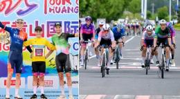 Tour de Huangshan - Jeroen Meijers la der d'un rien, Daniel Cavia renverse Mudgway